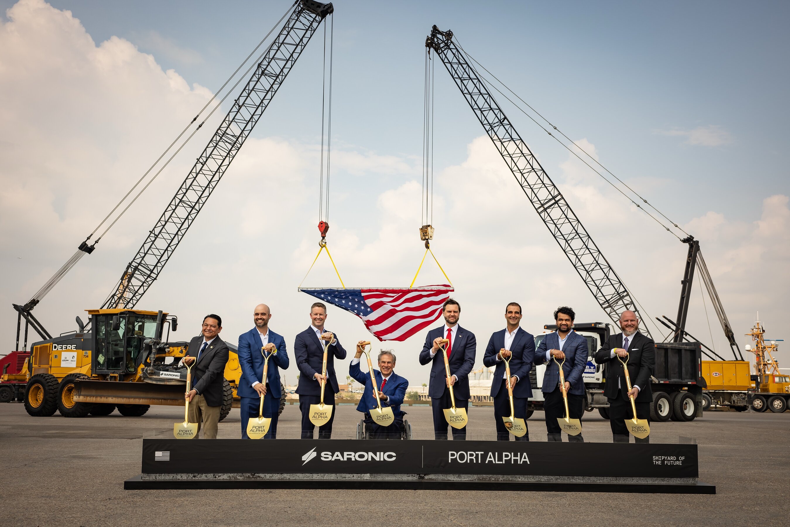 Saronic Breaks Ground on Port Alpha Shipyard in Brownsville, Texas