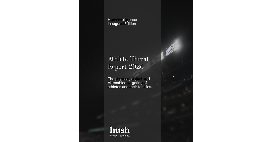 Hush Intelligence Athlete Threat Report 2026 Finds Athlete Targeting Has Become a Systematic Security Threat