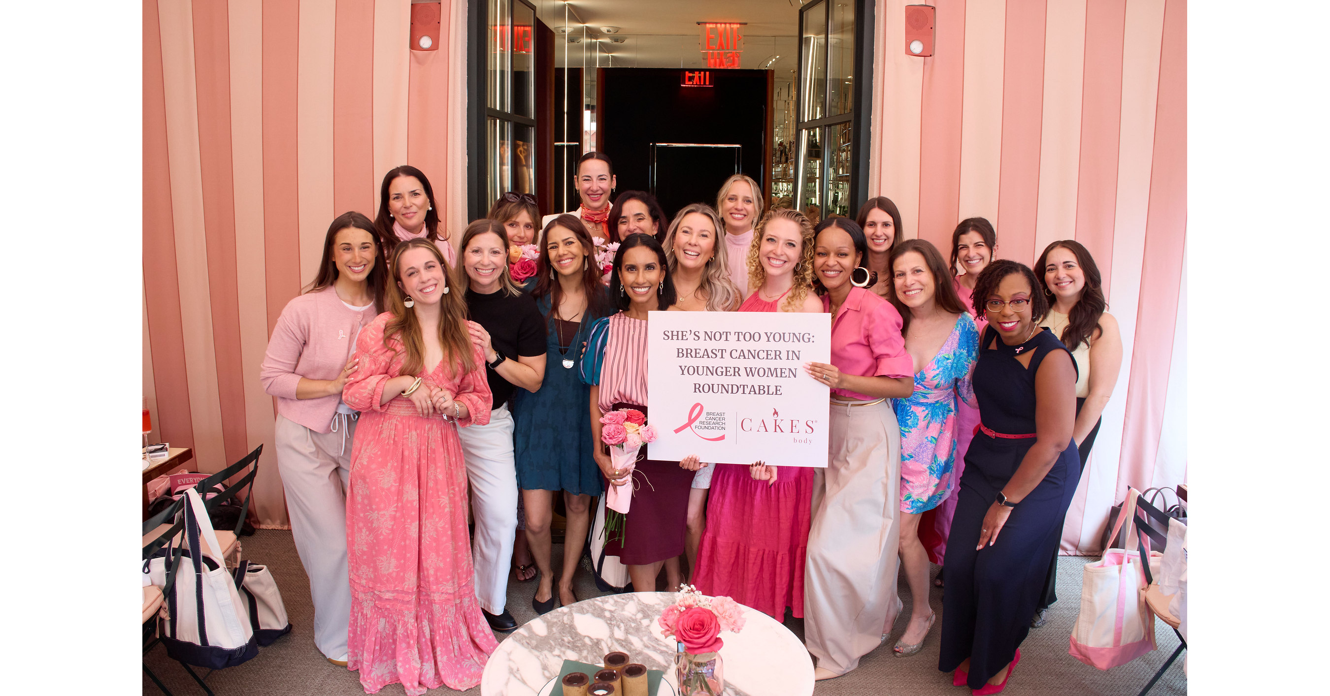 CAKES body Deepens Commitment to Young Women's Breast Health With "She's Not Too Young" Campaign and $250,000 Research Commitment to the Breast Cancer Research Foundation.