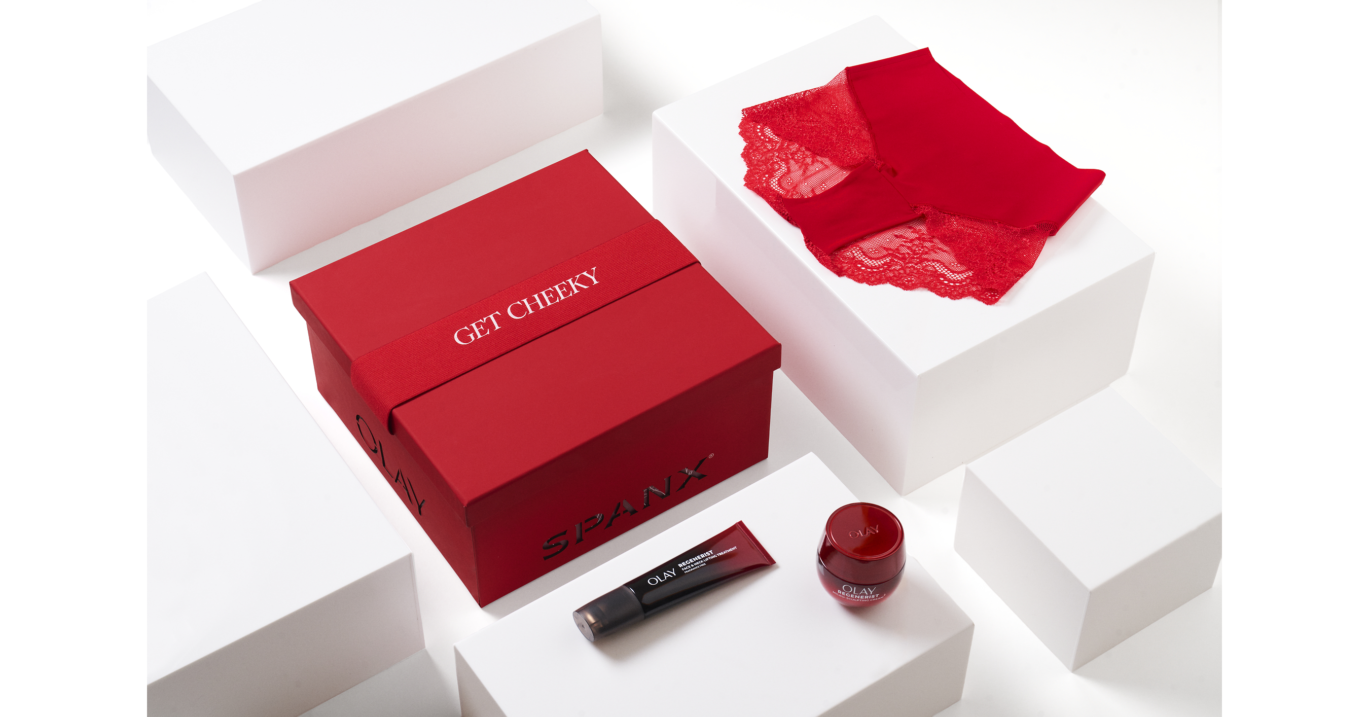 Spanx and OLAY Unveil Amazon-Exclusive "Get Cheeky" Bundle Ahead of October Prime Day