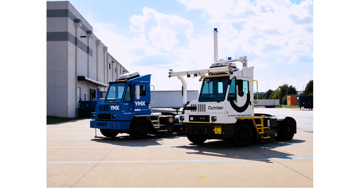 YMX Logistics and Outrider Establish Strategic Partnership to Accelerate Autonomous Yard Operations