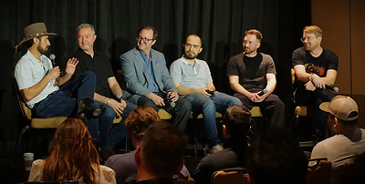 Panel discussion at the 2025 Austin AI Film Festival. Photo courtesy of Austin AI Film Festival. Panel discussion at the 2025 Austin AI Film Festival. Photo courtesy of Austin AI Film Festival.
