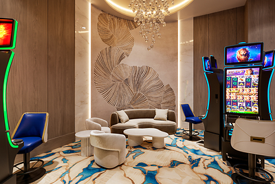 The Cove sitting area