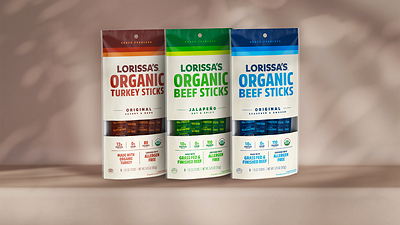 Lorissa’s Organic Snacks Launches USDA Organic, Certified Top 9 Allergen Free Meat Sticks, Available Now at Target
