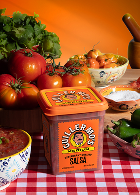 Guillermo's Salsa available nationwide.