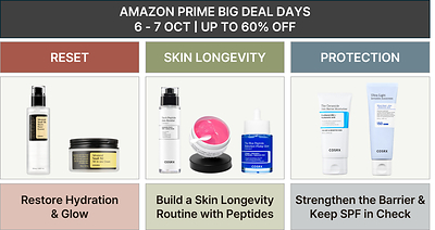 COSRX Amazon Prime Big Deal Days: Up to 60% Off Skincare Essentials