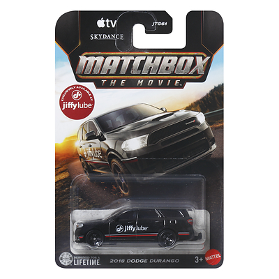 Jiffy Lube® Celebrates the premiere of Matchbox The Movie with Free Mattel Matchbox Model Car with the Purchase of a Full Synthetic Oil Change