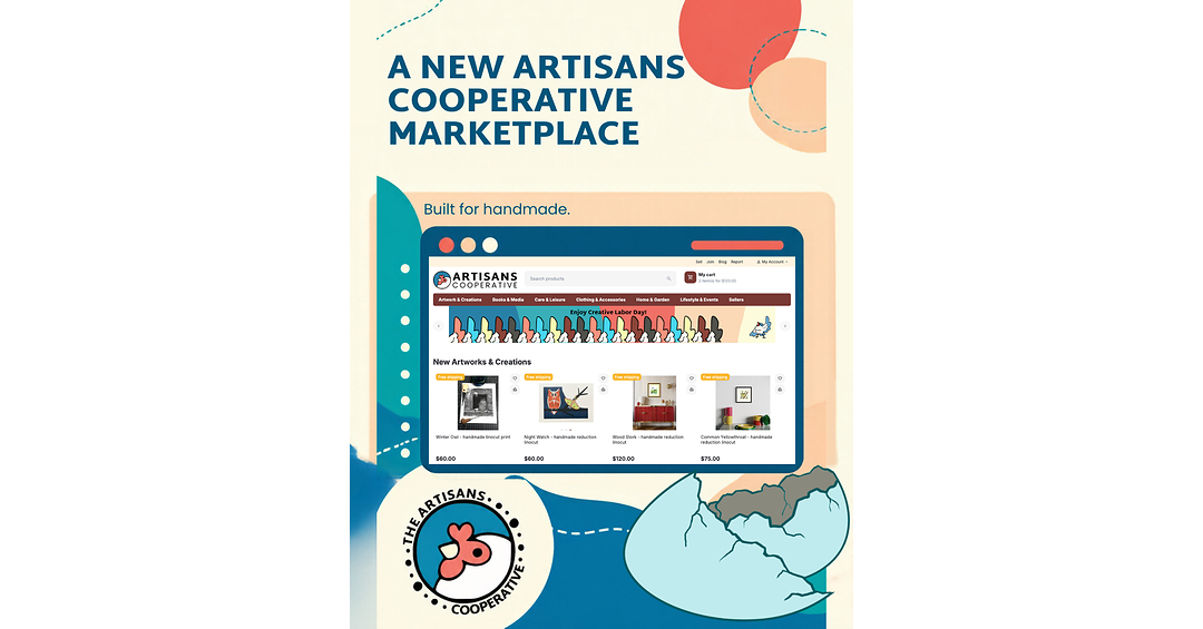 Handmade businesses have a new marketplace - and they own it