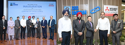 Mitsubishi Electric India inaugurates Centre of Excellence at CGC Landran, Mohali. Mitsubishi Electric India inaugurates Centre of Excellence at CGC Landran, Mohali.