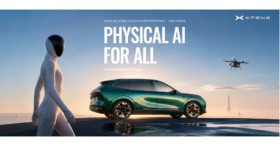 XPENG to Launch Its Next-Gen AI Flagship G9L SUV and Showcase Its Physical AI Lineup at the 2026 Paris Motor Show