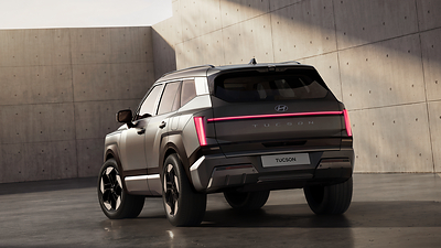 The all-new 2027 Hyundai Tucson is unveiled in New York on Oct. 1, 2026.