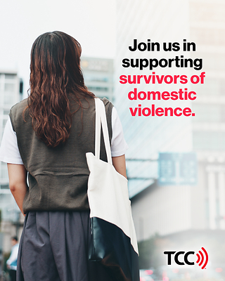 TCC Turns Donated Mobile Devices Into Support for Survivors During National Domestic Violence Awareness Month
