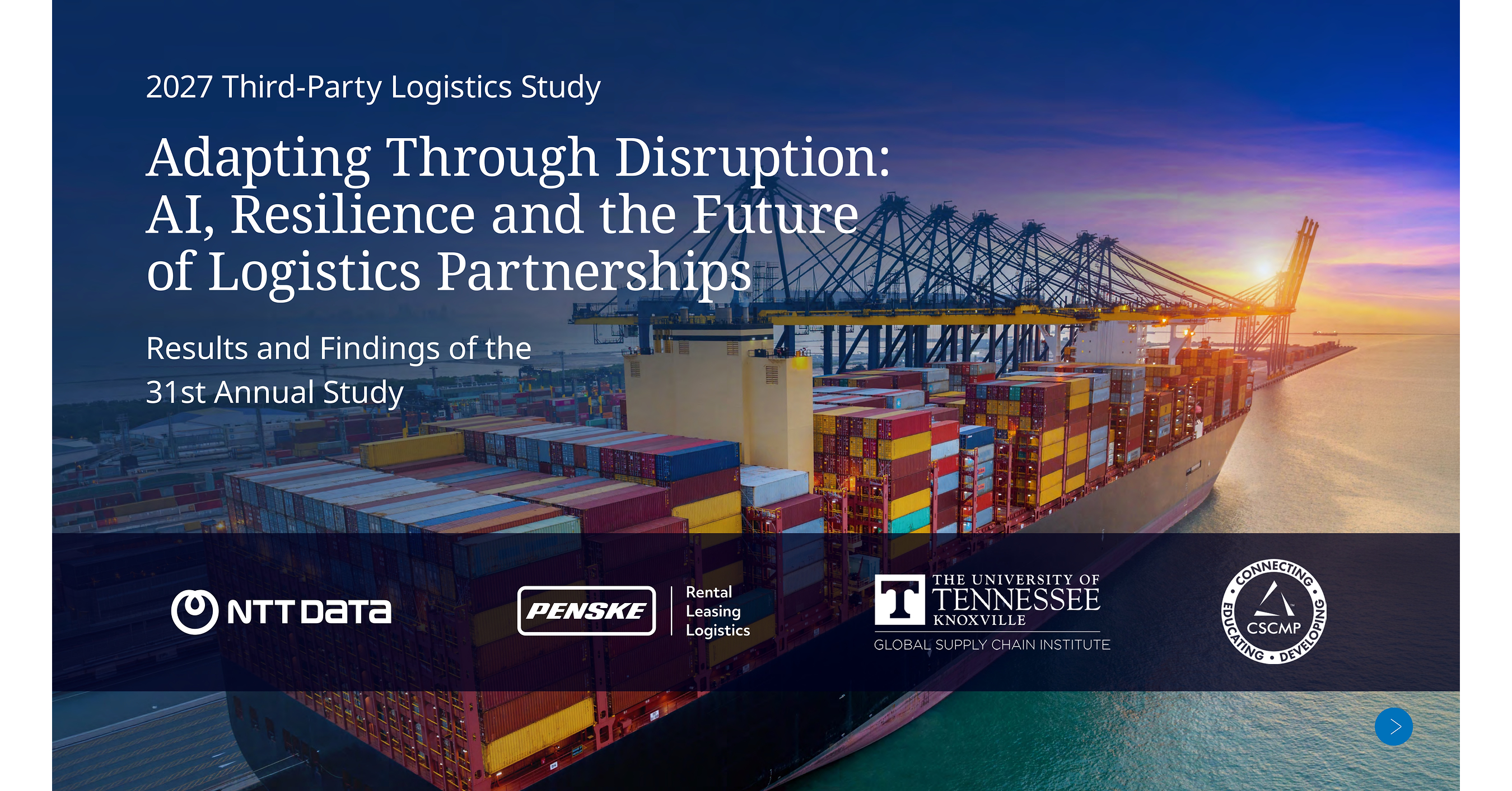 The New Third-Party Logistics Study Delves into Strategic Partnerships, Supply Chain Resilience, AI and Freight Fraud
