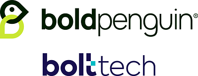 Bold Penguin and bolttech logos Bold Penguin and bolttech logos