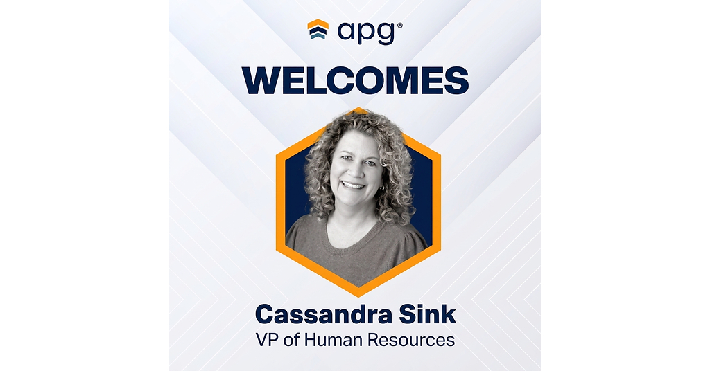 apg® Solutions Appoints Cassandra Sink Vice President of Human Resources