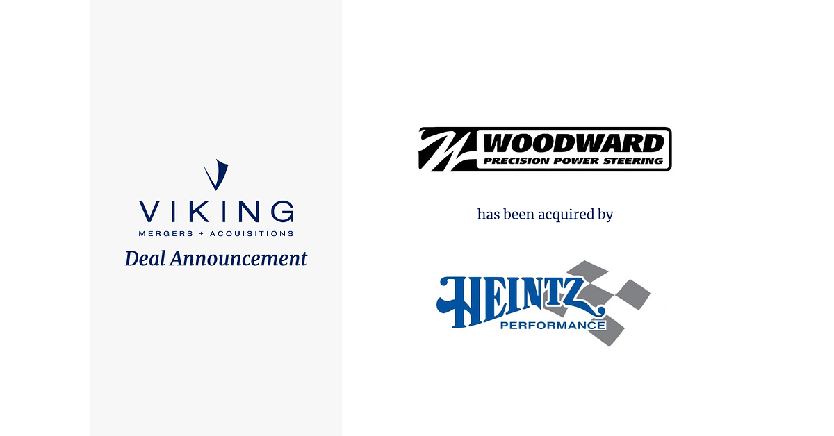 Heintz Performance Acquires Woodward Machine Corporation in Transaction Advised by Viking M&A
