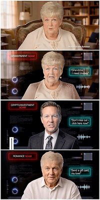 Motion Picture & Television Fund (MPTF): New Coalition Calls for Companies to be Held Accountable for Online Scam Epidemic that AI is Turbocharging; PSA Unveiled