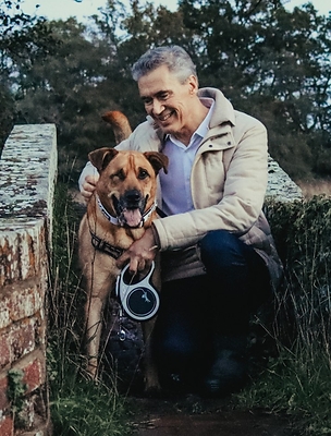Dr. Phil. Donatus, Prince of Hohenzollern with his blind dog Alexis: "Closest to my heart is Blind Dog Rescue UK." Dr. Phil. Donatus, Prince of Hohenzollern with his blind dog Alexis: "Closest to my heart is Blind Dog Rescue UK."