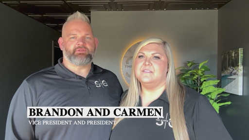 Brandon and Carmen Whitley, Vice President and President