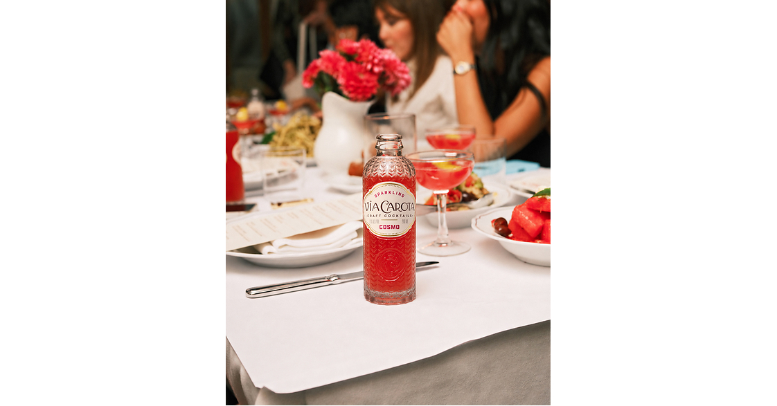 VIA CAROTA CRAFT COCKTAILS DEBUTS REIMAGINED SPARKLING COSMOPOLITAN