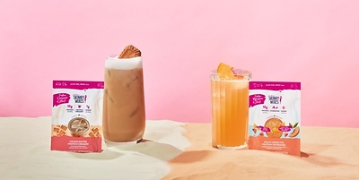 Jordan's Skinny Mixes Launches Protein Refresher and Protein Creamer STIX