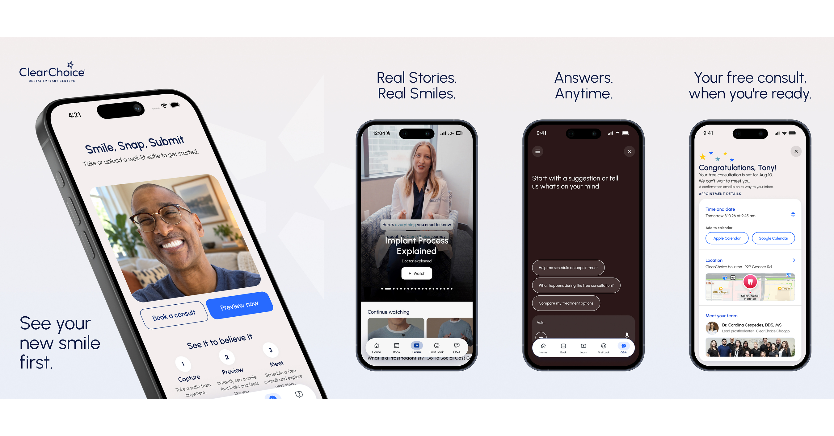 Aspen Dental and ClearChoice Launch New Apps to Put Patients in Control of Their Care
