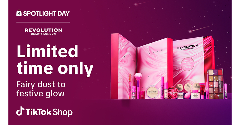 REVOLUTION BEAUTY BRINGS FAIRY DUST TO FESTIVE GLOW WITH LIMITED-TIME OFFERINGS ON TIKTOK SHOP FOR SPOTLIGHT DAY