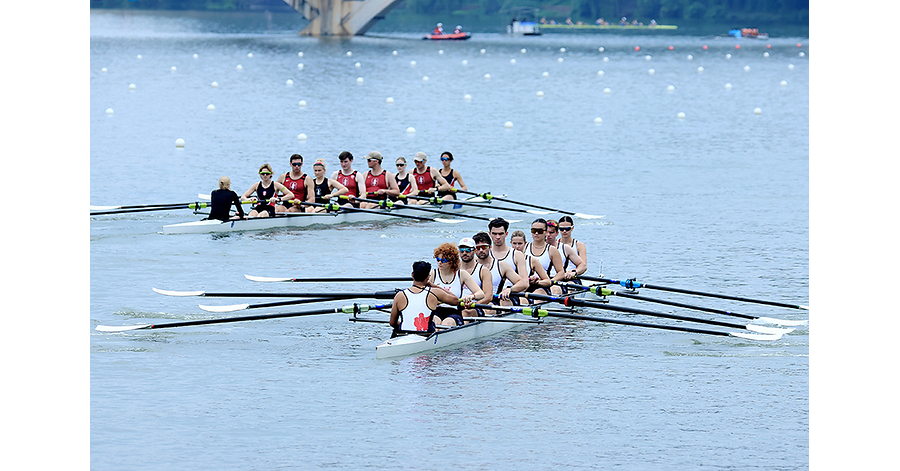 Prestigious universities compete in Chengdu Rowing Regatta Prestigious universities compete in Chengdu Rowing Regatta