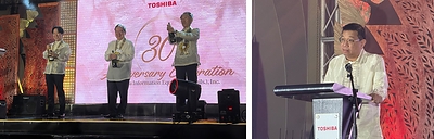 Toshiba Information Equipment (Philippines) Celebrates 30th Anniversary and First Shipment from Expanded Nearline HDD Production Line