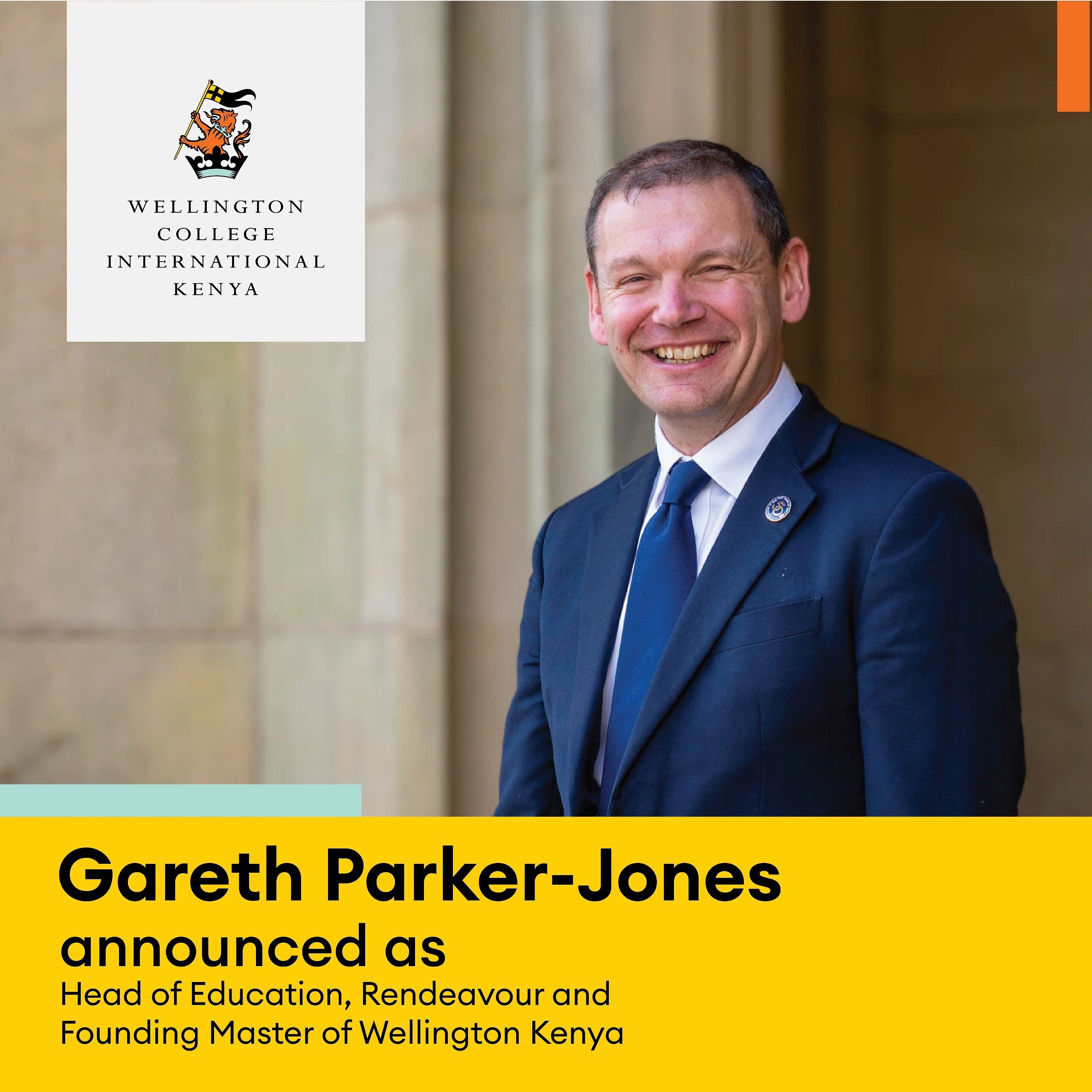 Gareth Parker-Jones zum Gründungsdirektor des Wellington College International Kenya ernannt