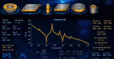 PI’s new piezo materials calculator helps engineers evaluate piezoceramic component designs PI’s new piezo materials calculator helps engineers evaluate piezoceramic component designs