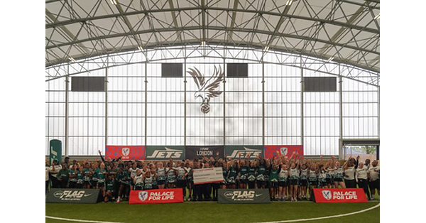 New York Jets and Palace for Life Join Forces to Grow Girls' Sport in South London