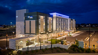 Exterior of Everhome Suites Denver Airport Exterior of Everhome Suites Denver Airport