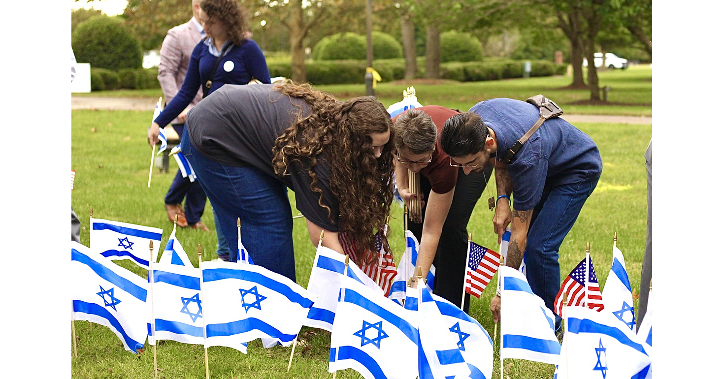 The International Fellowship of Christians and Jews' 3rd Annual 'Flags of Fellowship' Campaign More than Doubles Participation; Grows Internationally to Combat Anti-Semitism