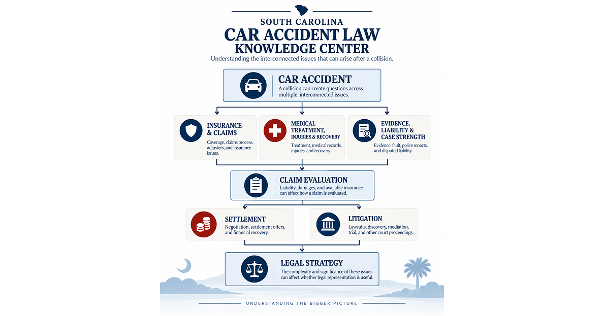 Christmas Injury Lawyers Launches South Carolina Car Accident Law Knowledge Center
