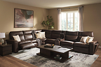 Flexsteel® Pulse™ sectional combines premium comfort with immersive sound technology, transforming everyday living rooms into the ultimate entertainment destination.
