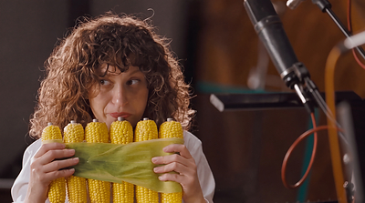 CHIPOTLE AND THE LONDON VEGETABLE ORCHESTRA RECORD ORIGINAL SONG AT LEGENDARY RECORDING STUDIO USING ONLY INSTRUMENTS MADE FROM VEGETABLES