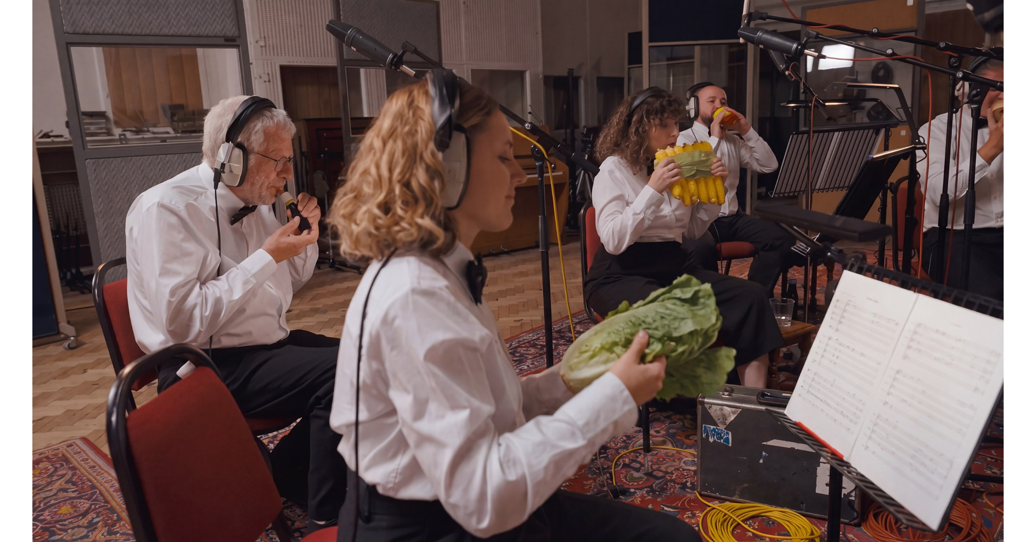 CHIPOTLE AND THE LONDON VEGETABLE ORCHESTRA RECORD ORIGINAL SONG AT ...