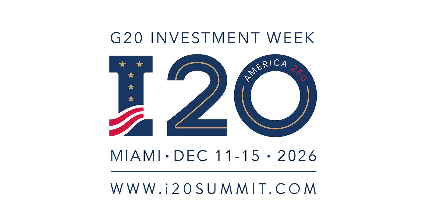 Das Sovereign Wealth Fund Institute kündigt den ersten I20-Gipfel parallel zum G20-Gipfel der Staats- und Regierungschefs an und strebt einen Kapitaleinsatz in Höhe von 5 Billionen US-Dollar in den USA an Das Sovereign Wealth Fund Institute kündigt den ersten I20-Gipfel parallel zum G20-Gipfel der Staats- und Regierungschefs an und strebt einen Kapitaleinsatz in Höhe von 5 Billionen US-Dollar in den USA an