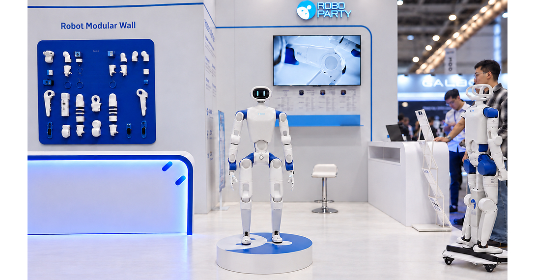 RoboParty stellt auf der IROS den RP1 vor, einen leistungsstarken, voll funktionsfähigen Open-Source-Humanoidroboter