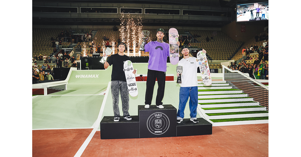 Monster Energy Sweeps Men's Skateboard Street Podium at SLS Paris 2026