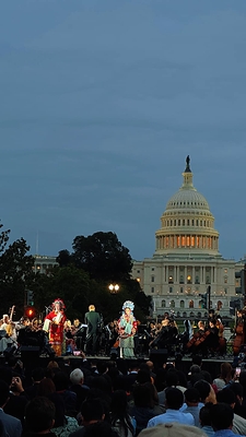 Chinese performers present Peking Opera at the “Future Resonance — ShanghaiEye Night” China-U.S. people-to-people exchange event in Washington, D.C. Chinese performers present Peking Opera at the “Future Resonance — ShanghaiEye Night” China-U.S. people-to-people exchange event in Washington, D.C.