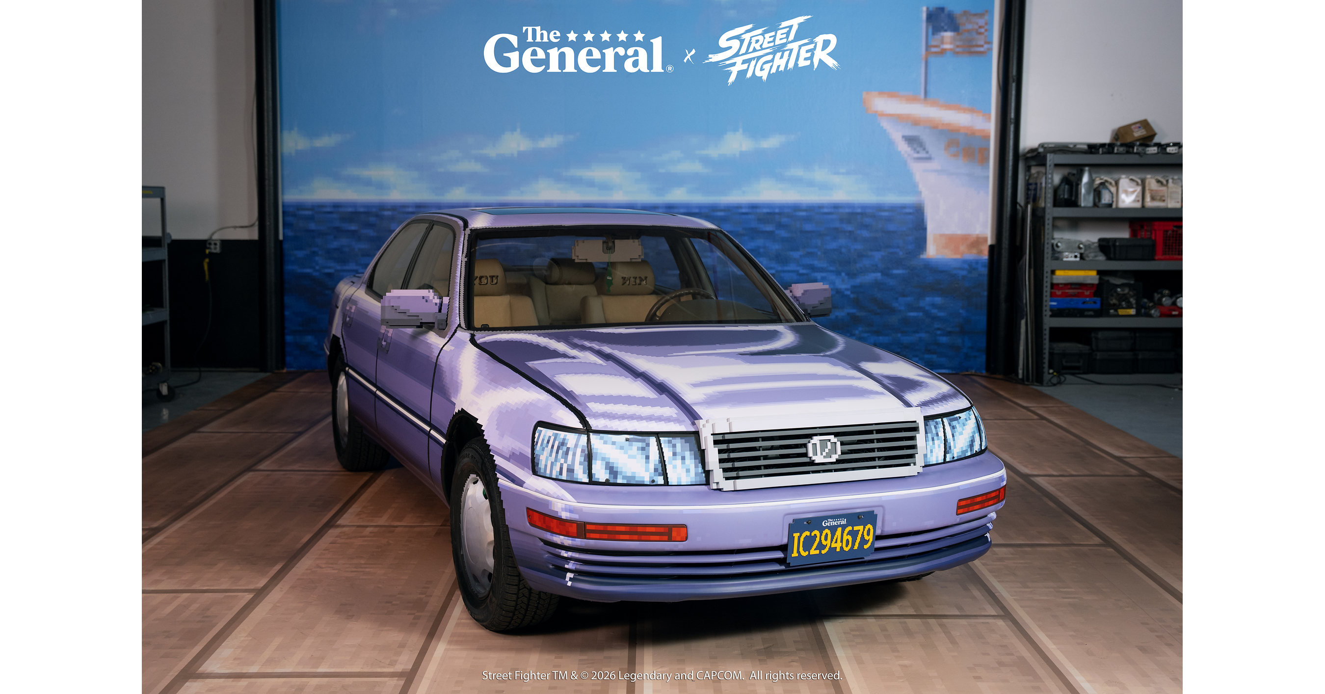 The General Insurance® Gives Street Fighter's Iconic Beat-Up Car a Break
