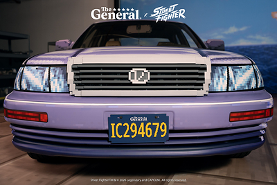The General x Street Fighter Car Front