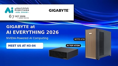 GIGABYTE Showcases NVIDIA-Powered AI from Desktop to Enterprise Scale at Ai Everything Abu Dhabi 2026
