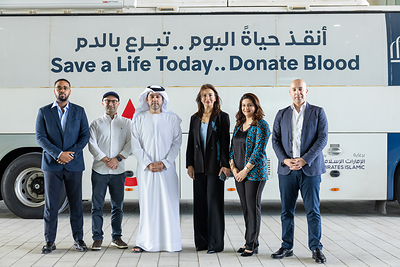 Driving Community Health: Bristol Myers Squibb, Emirates Thalassemia Society and Dubai Science Park Host the 6th 'Help Save a Life' Blood Donation Drive Driving Community Health: Bristol Myers Squibb, Emirates Thalassemia Society and Dubai Science Park Host the 6th 'Help Save a Life' Blood Donation Drive