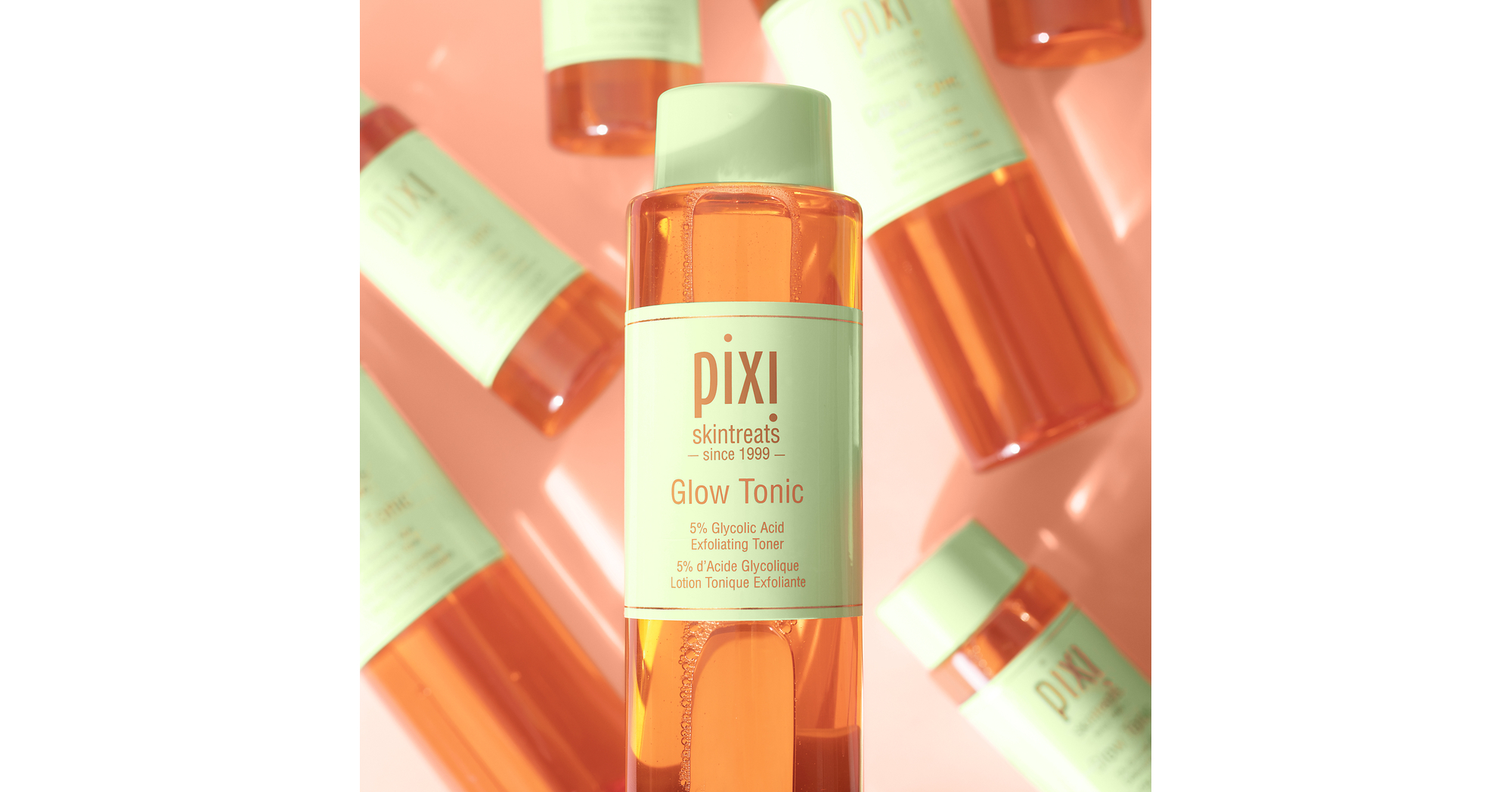 Dull, Uneven-Looking Skin? Pixi Puts Its Iconic 5% Glycolic Acid Glow Tonic at the Heart of Glowtober