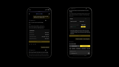 Binance AI Pro on mobile: users describe an idea in natural language and Binance AI Pro writes the code for the user. Users are always in control of their decisions. Binance AI Pro on mobile: users describe an idea in natural language and Binance AI Pro writes the code for the user. Users are always in control of their decisions.