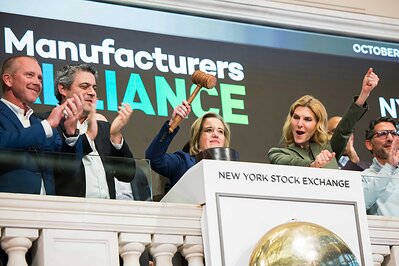 The Manufacturers Alliance at the NYSE October 2 This image opens in the lightbox