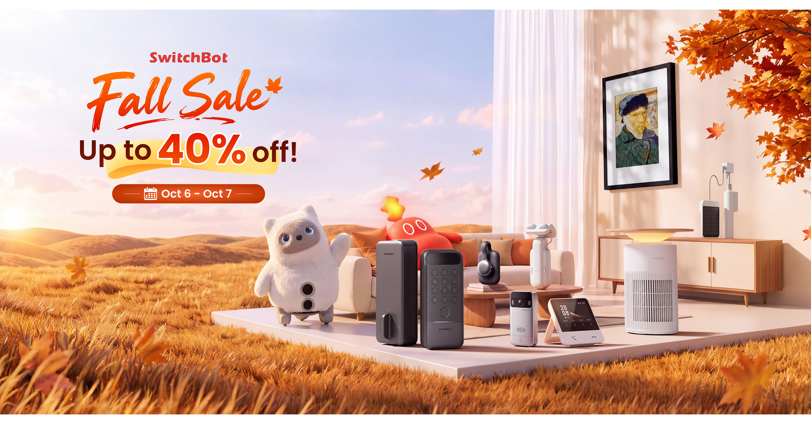 SwitchBot Offers Up to 40% Off for Fall Sale 2026